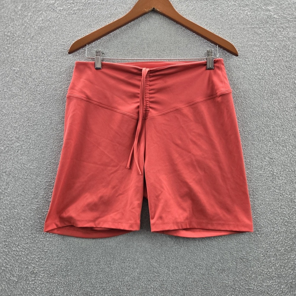 PINK Victoria's Secret Women Activewear Shorts XL Pink Biker High Rise 6" Inseam